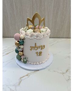עוגת בת מצווה מעוצבת