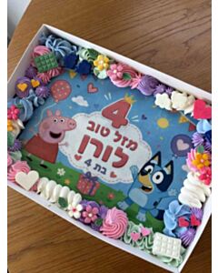 עוגת גן בלואי ומיס פיגי