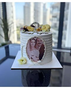 עוגה ליום הולדת פרחים