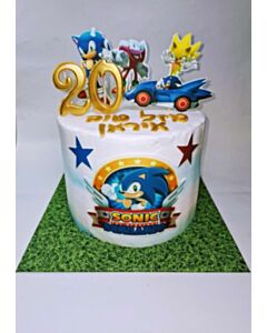 עוגת סוניק לגדולים