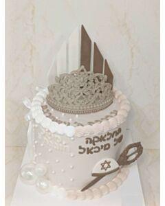 עוגת חצי חצי בן ובת תאומים לגיל 3
