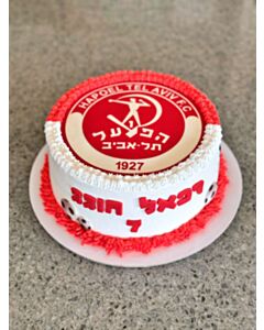 עוגה כדורגל הפועל תל אביב