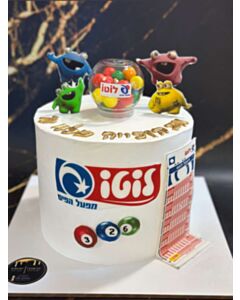 עוגת לוטו מעוצבת
