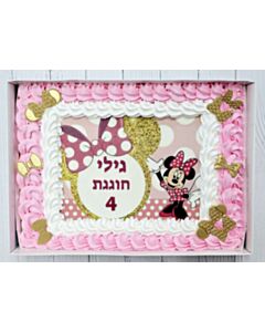 עוגה גן מעוצבת מיני מאוס