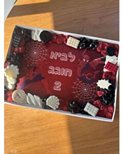 עוגת גן ספיידרמן