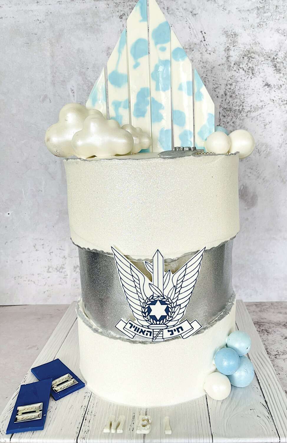 עוגת גיוס לבן