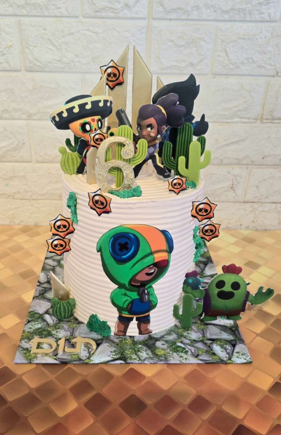 עוגת ברול סטארס