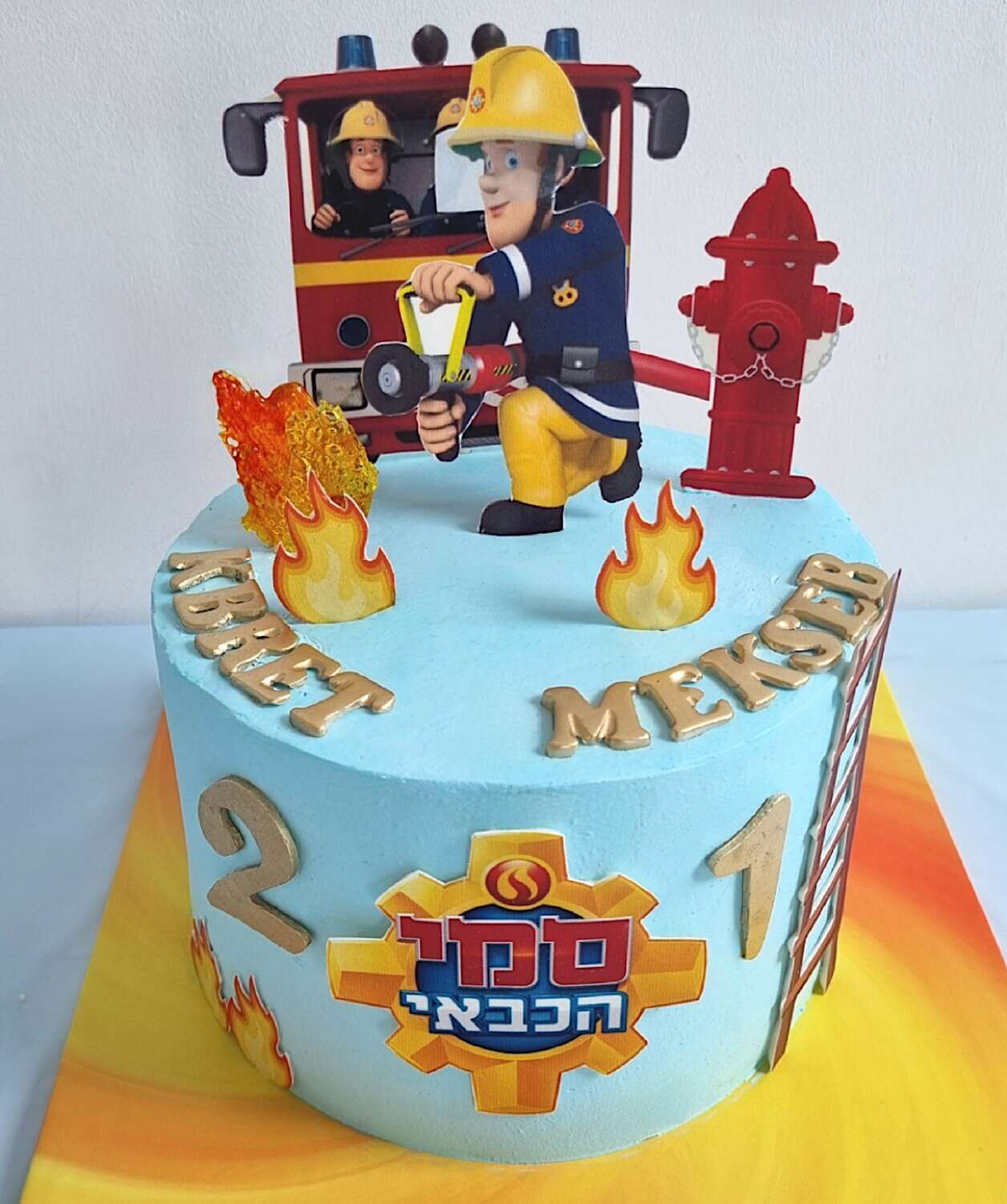 עוגה מעוצבת סמי הכבאי