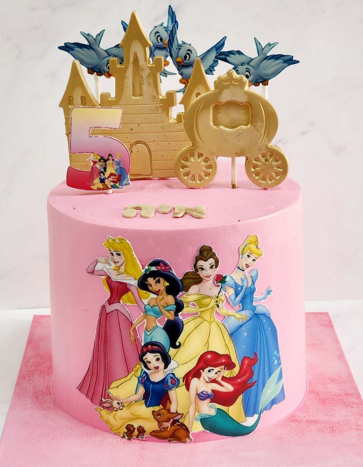 עוגה מעוצבת נסיכות