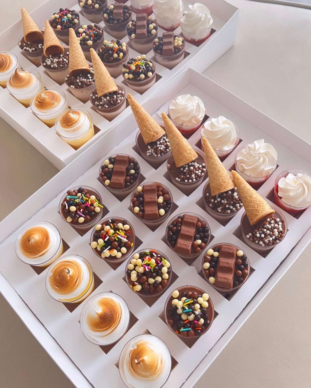 מארז קינוחי כוסות