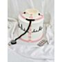 עוגה מעוצבת לרופאה