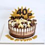 עוגת מוס טריקולד ושוקולדים 40