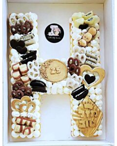 עוגת אות מעוצבת