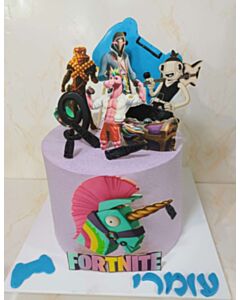 עוגת פורטנייט מעוצבת דגם עומרי