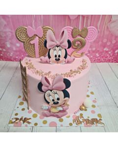 עוגת מיני מאוס לבנות