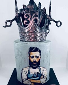 עוגה לספר או למספרה