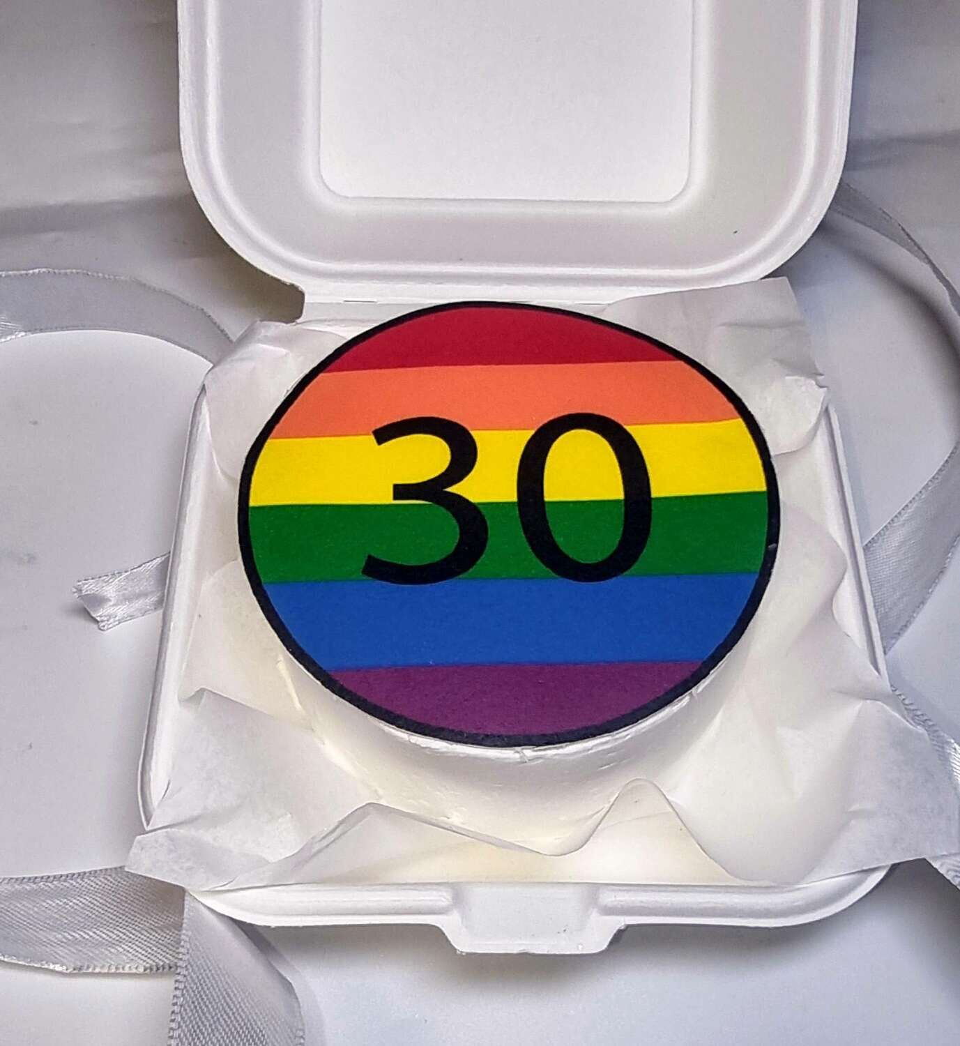 עוגת בנטו ליום הולדת 30