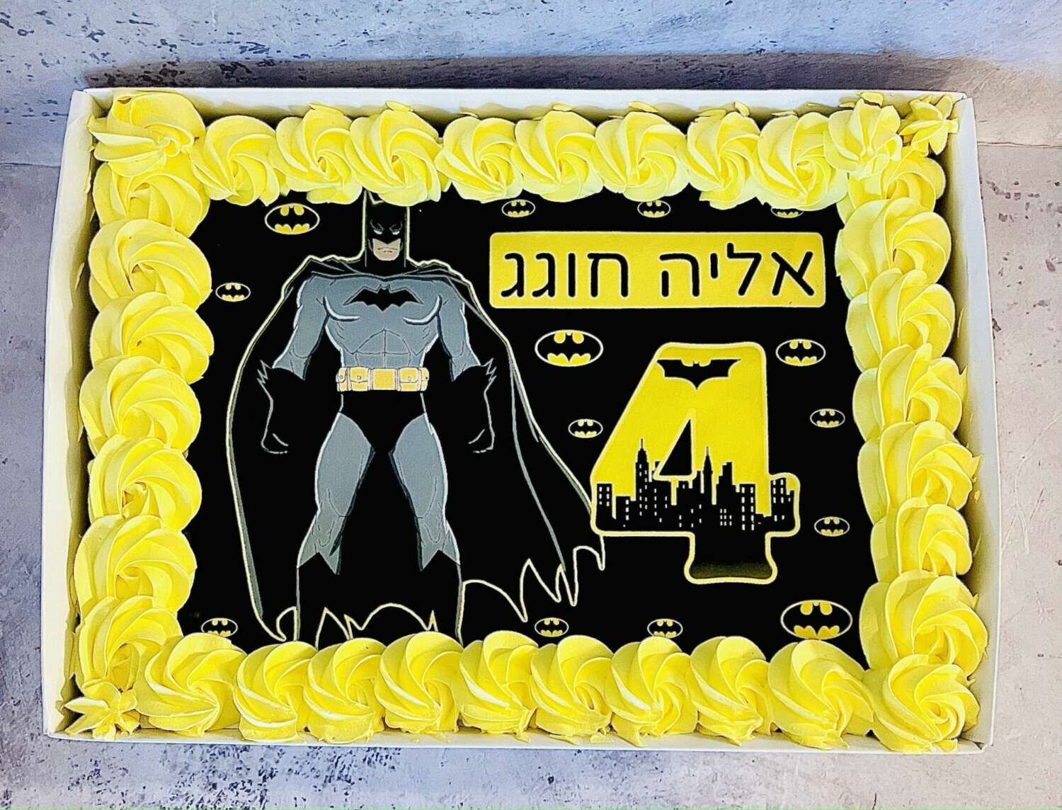עוגת גן באטמן