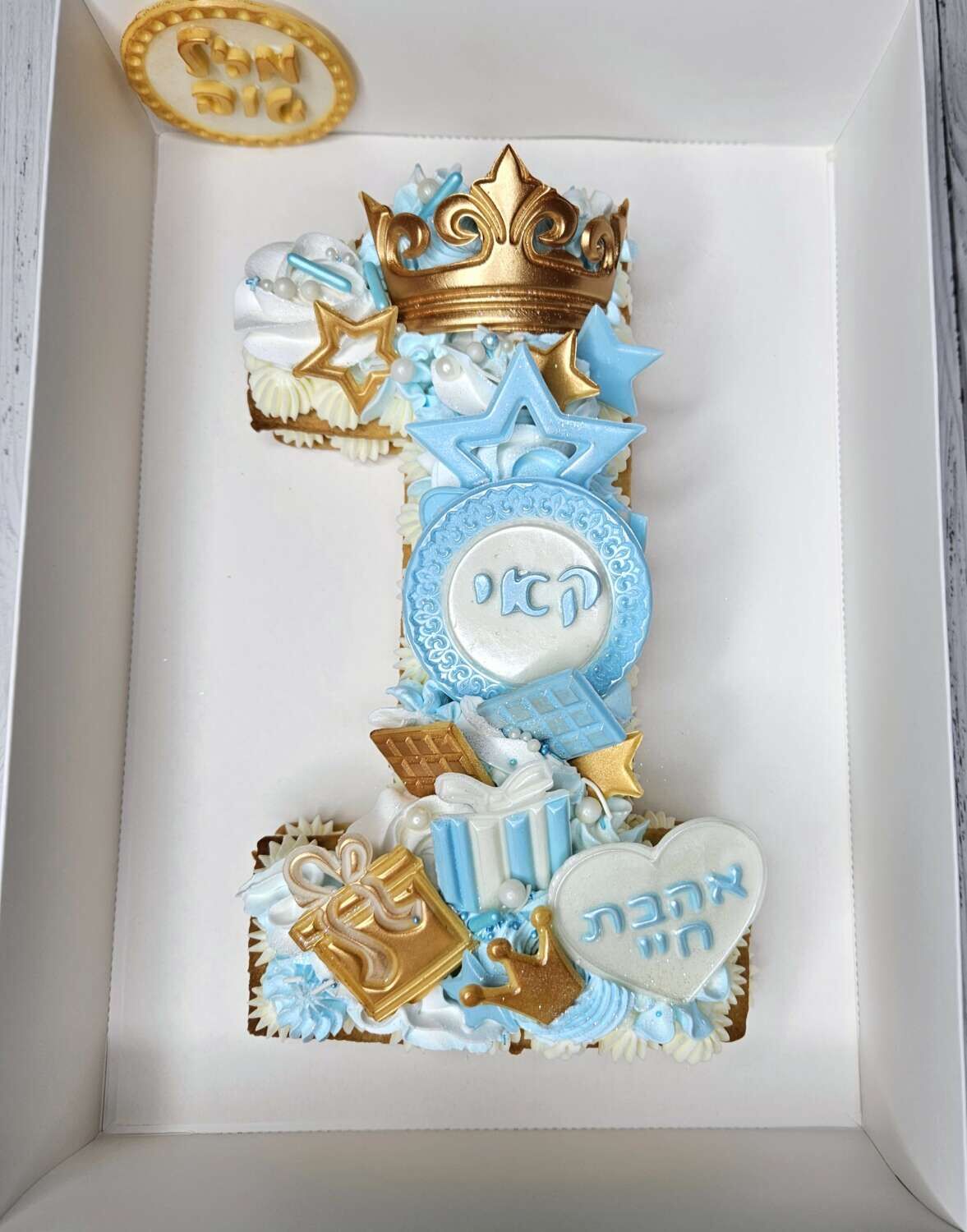 עוגת מספרים לגיל שנה