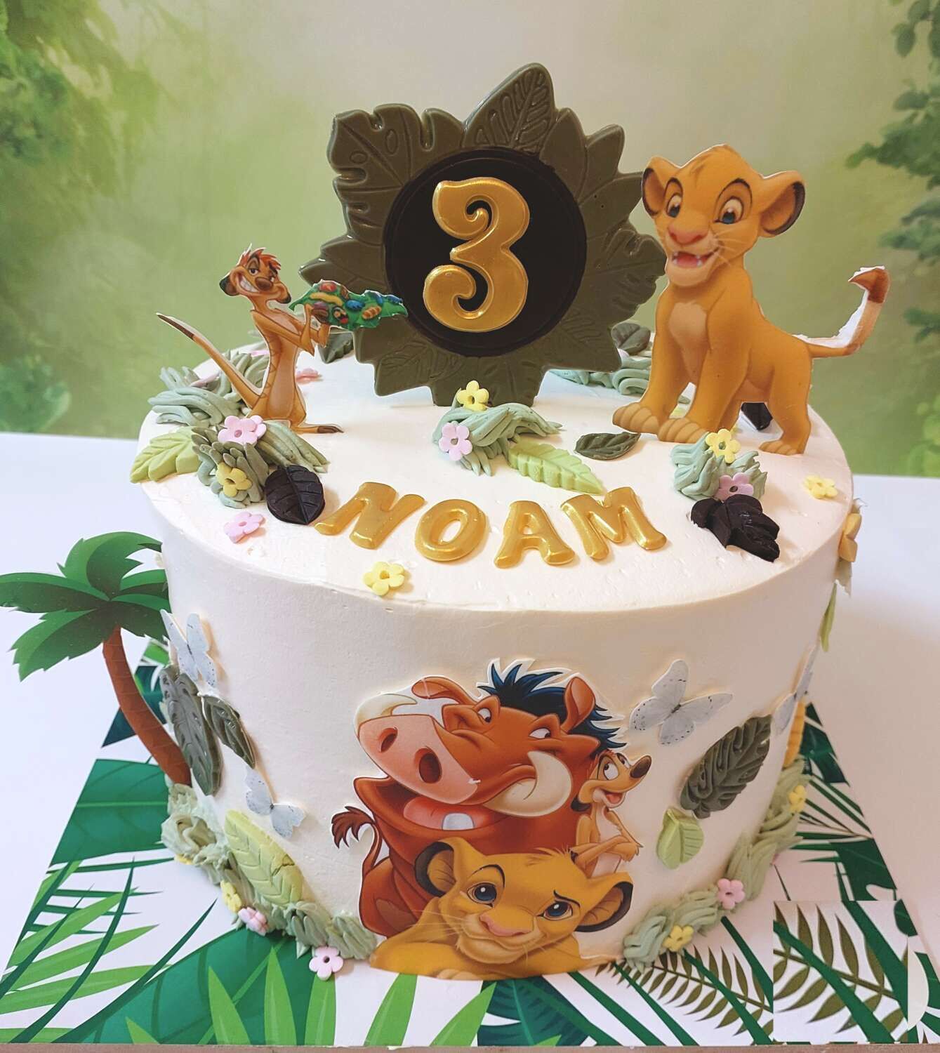 עוגת מלך האריות סימבה