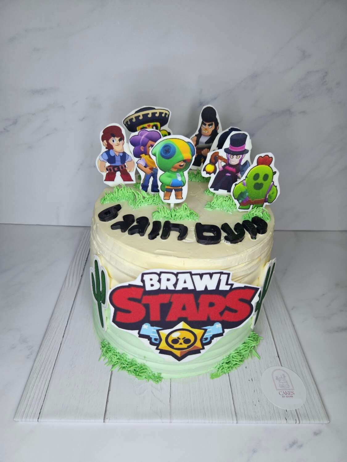עוגת בראול סטארס מגניבה