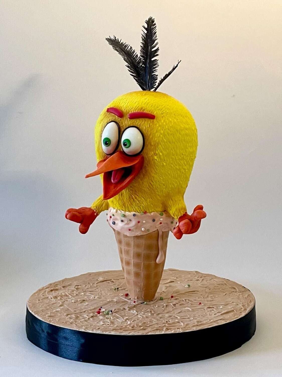 עוגת גלידה 3D