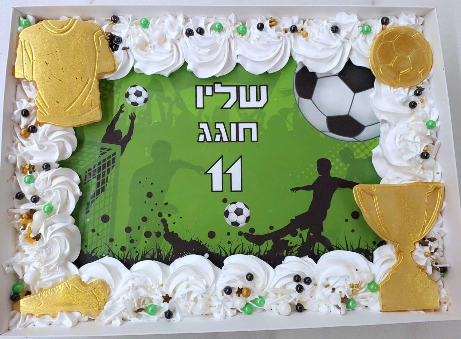 עוגת גן כדורגל