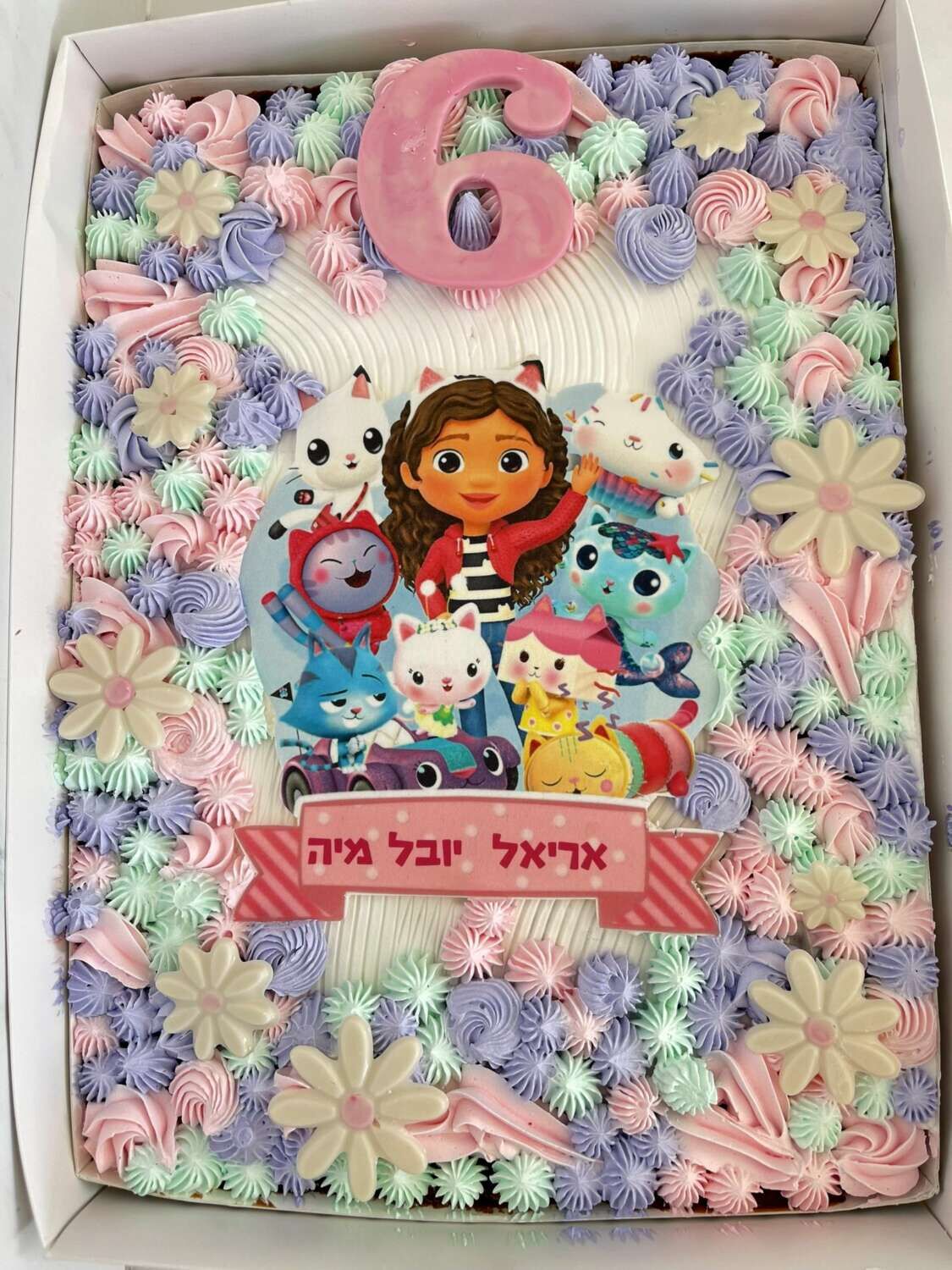 עוגת גן בית הבובות של גבי