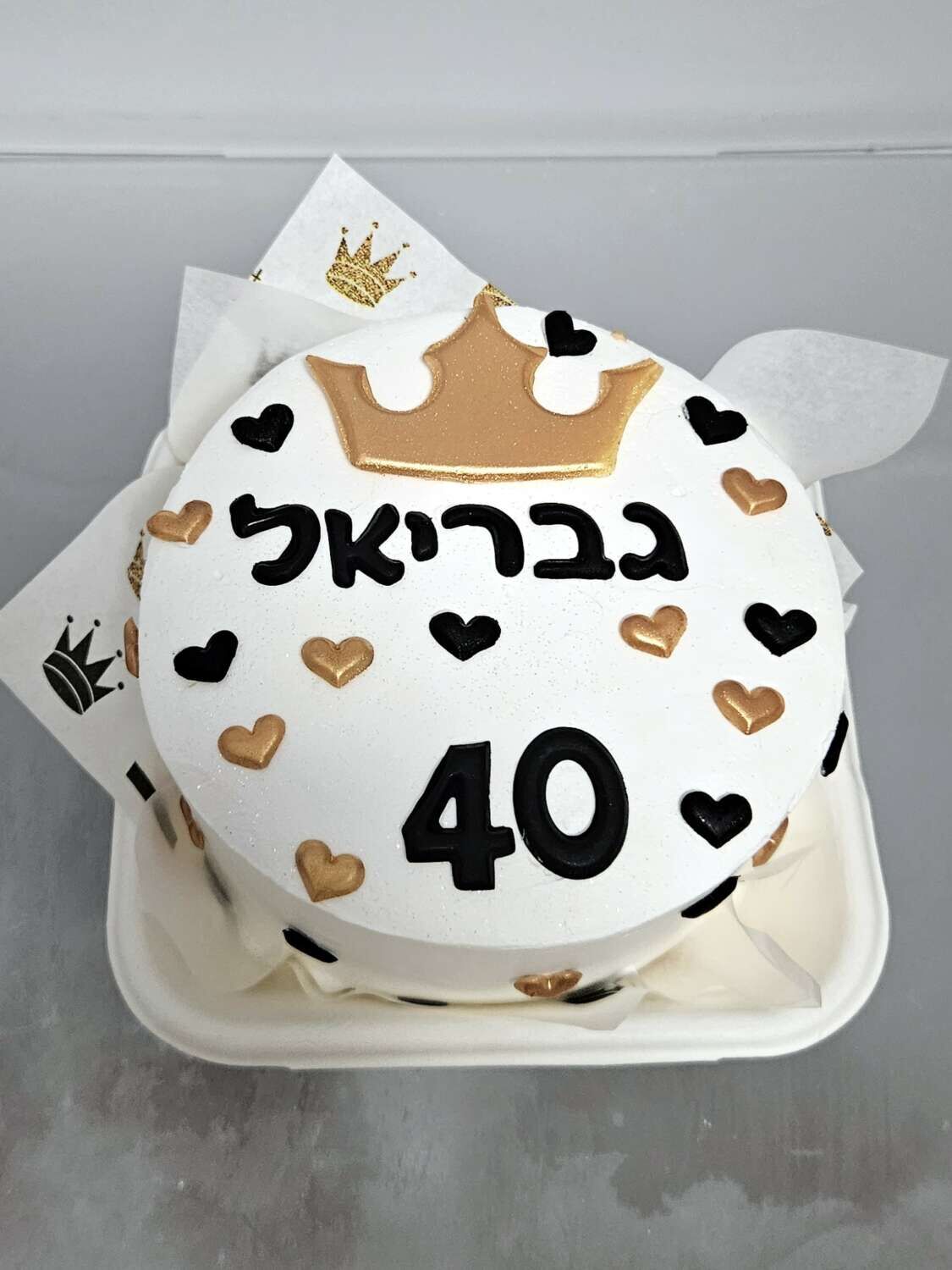 עוגת בנטו לבבות
