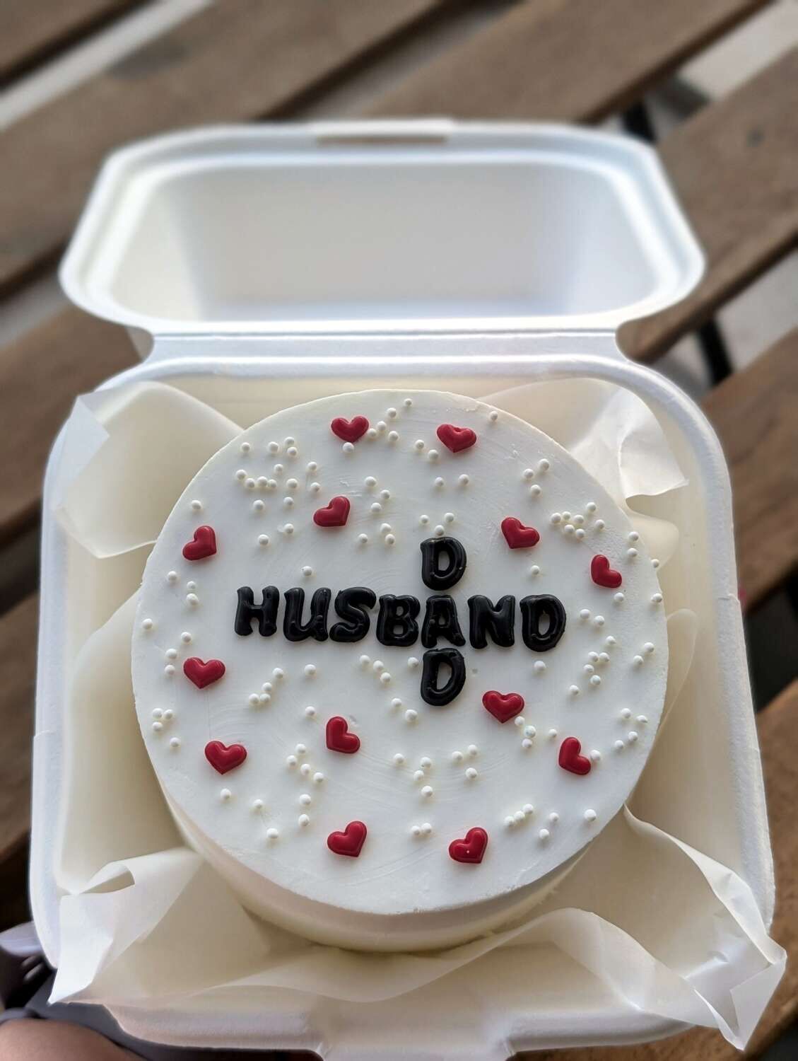 עוגת בנטו Husband
