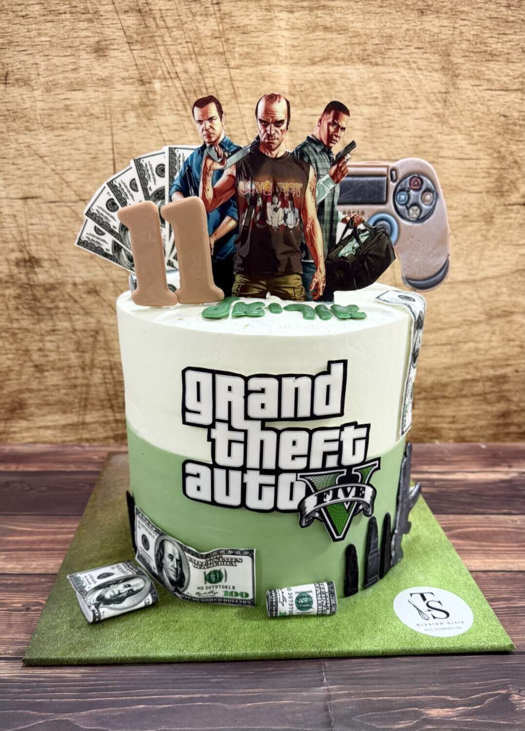 עוגה מעוצבת GTA