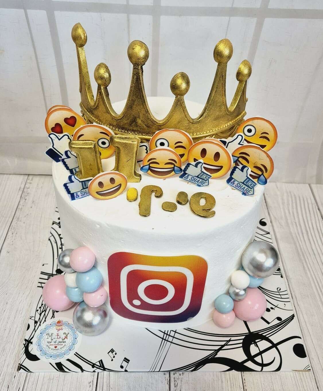 עוגת טיקטוק אינסטגרם
