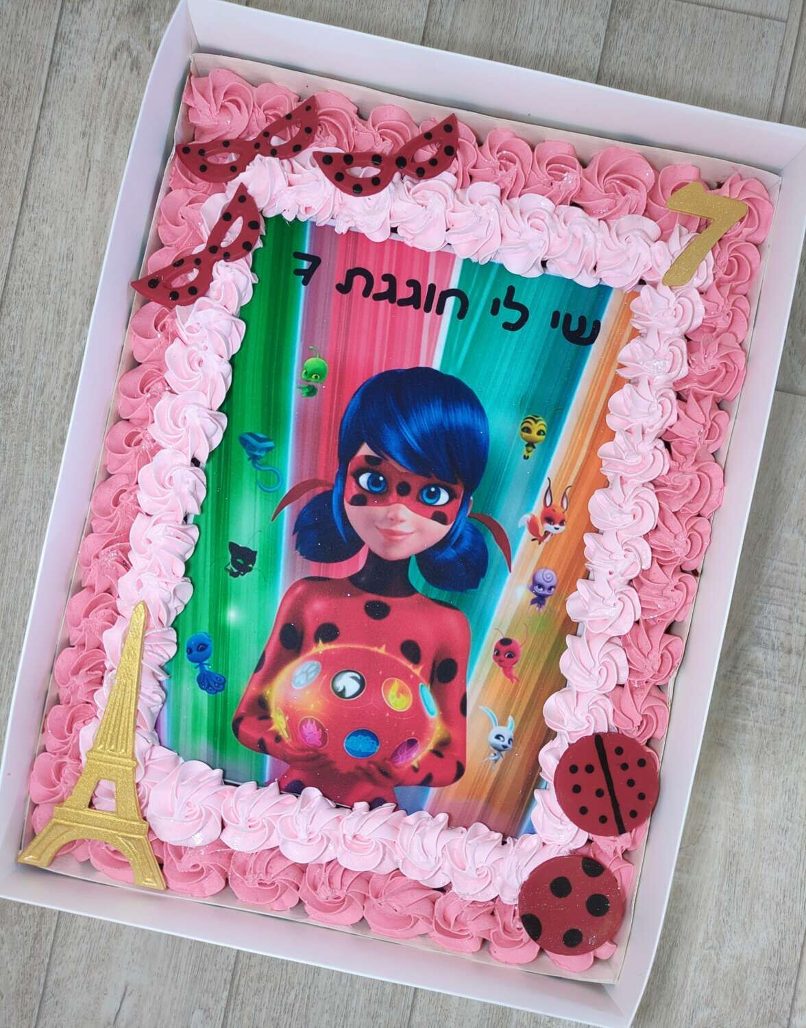 עוגת גן החיפושית המופלאה דגם שי לי