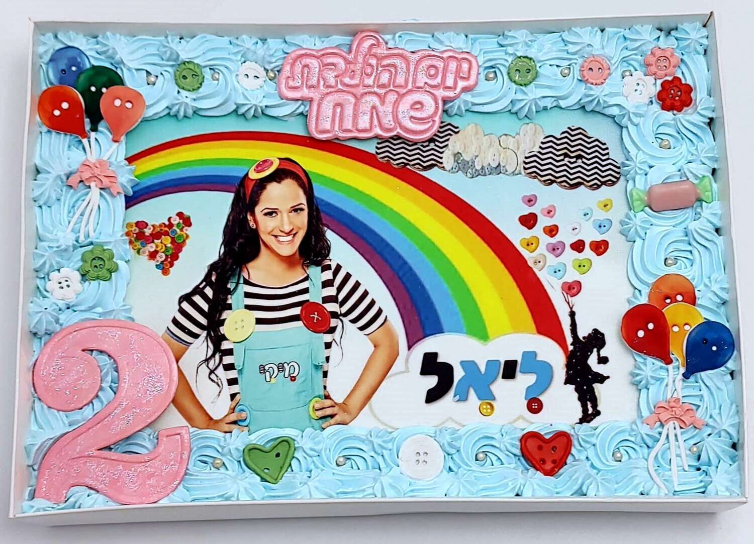 עוגת גן מיקי כוכבת הילדים