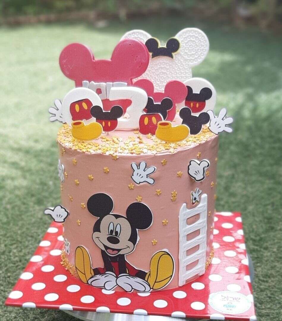 עוגת יום הולדת מיקי מאוס