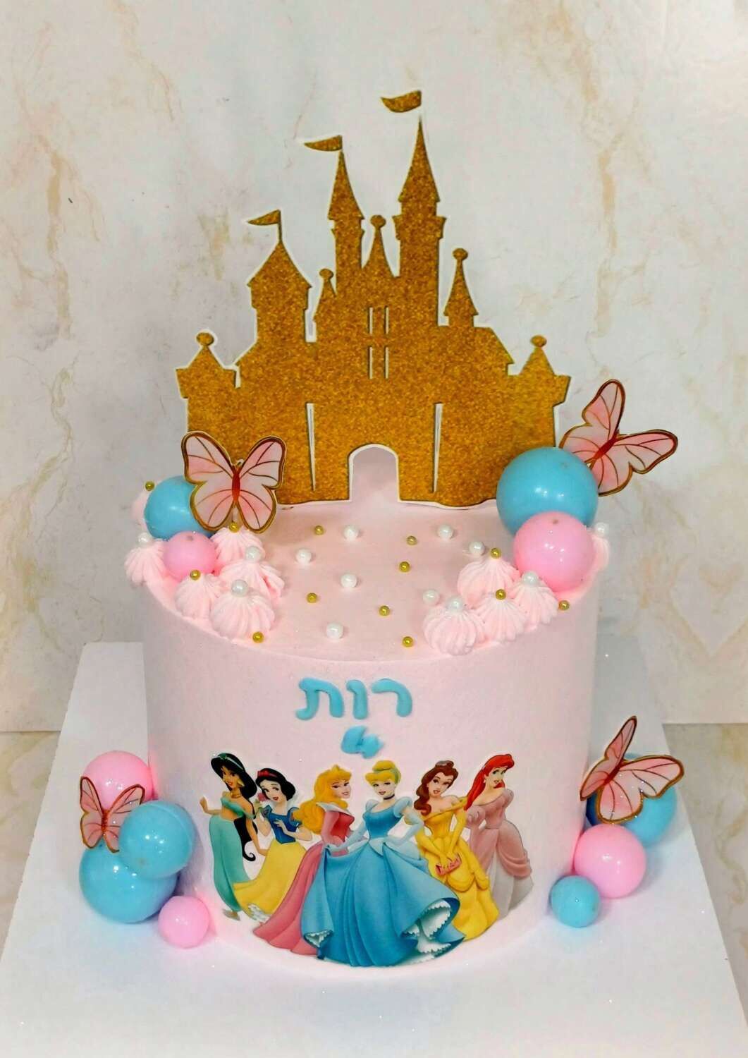 עוגת נסיכות מעוצבת מיני קייק