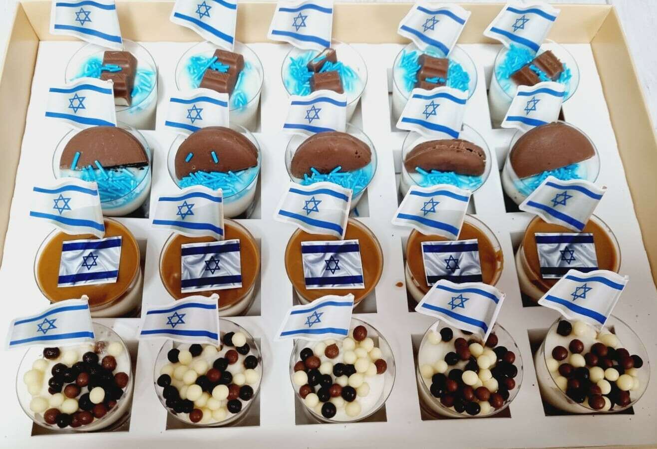 קינוחי כוסות ליום העצמאות