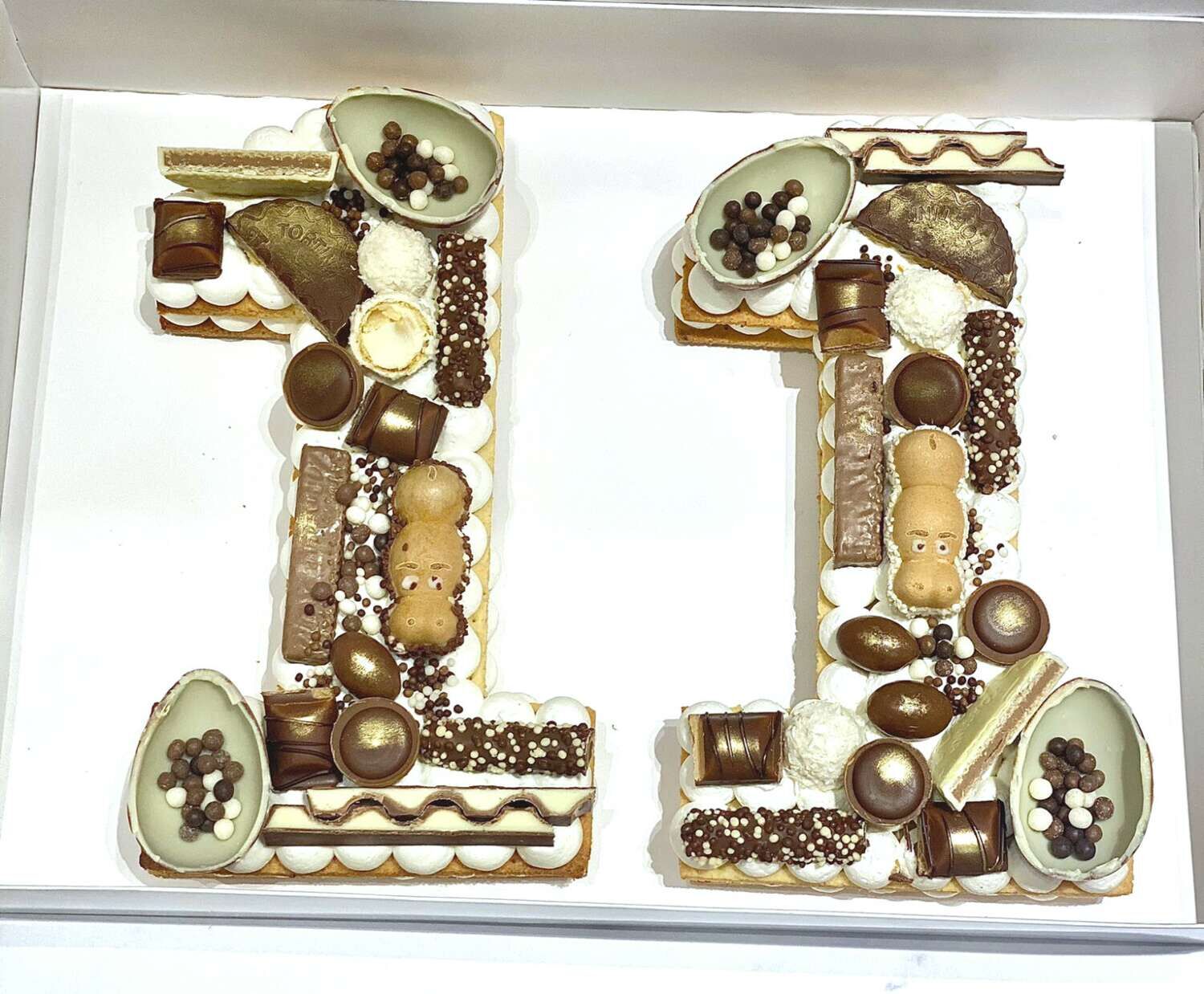 עוגת מספרים לגיל 11
