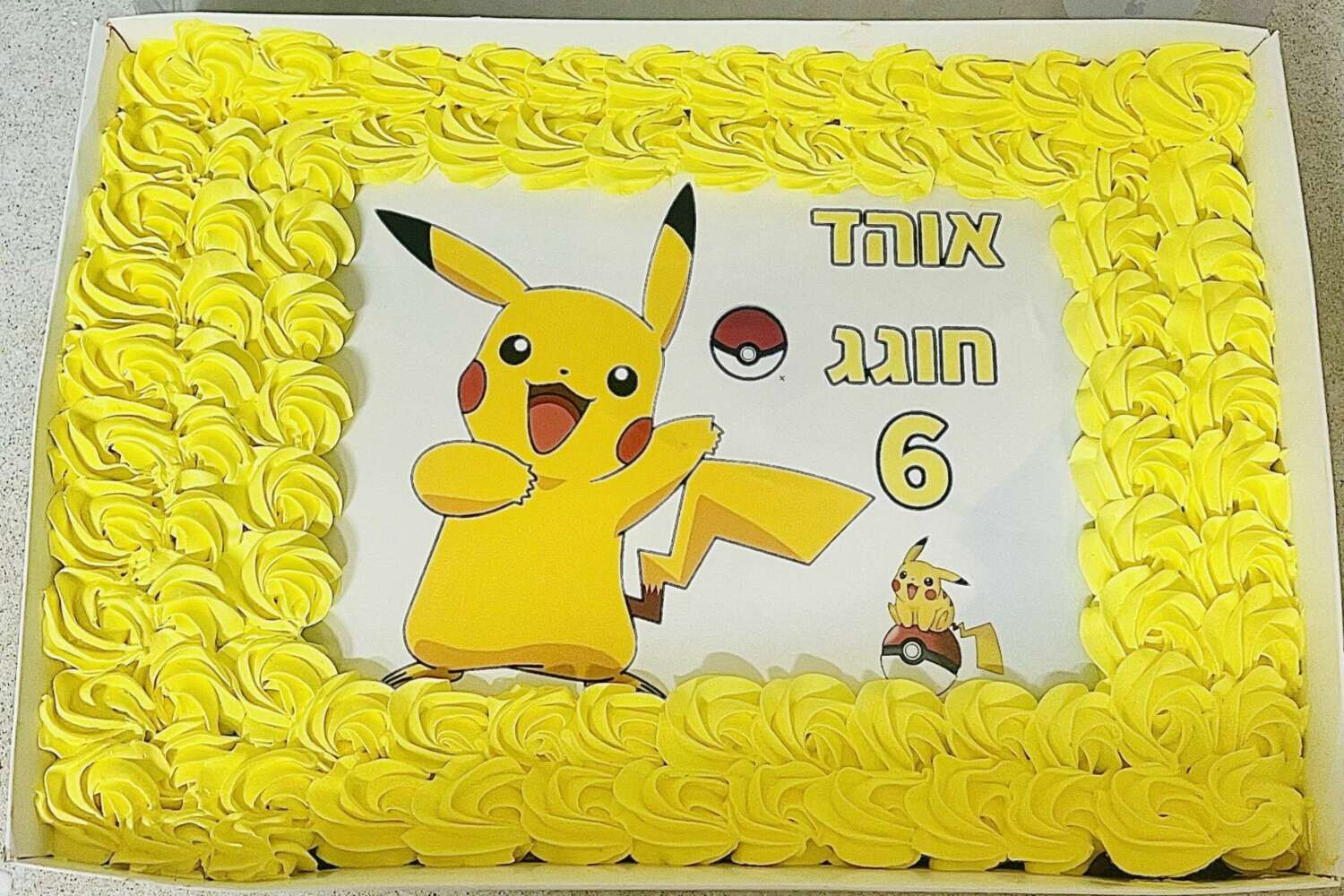 עוגת גן פוקימון