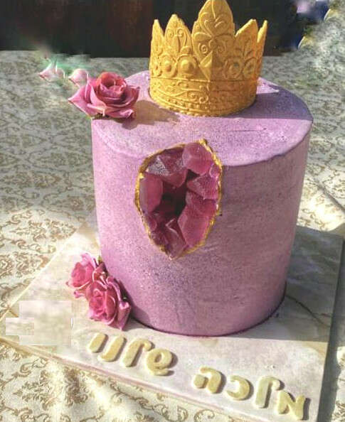 עוגת טינה יהלומים