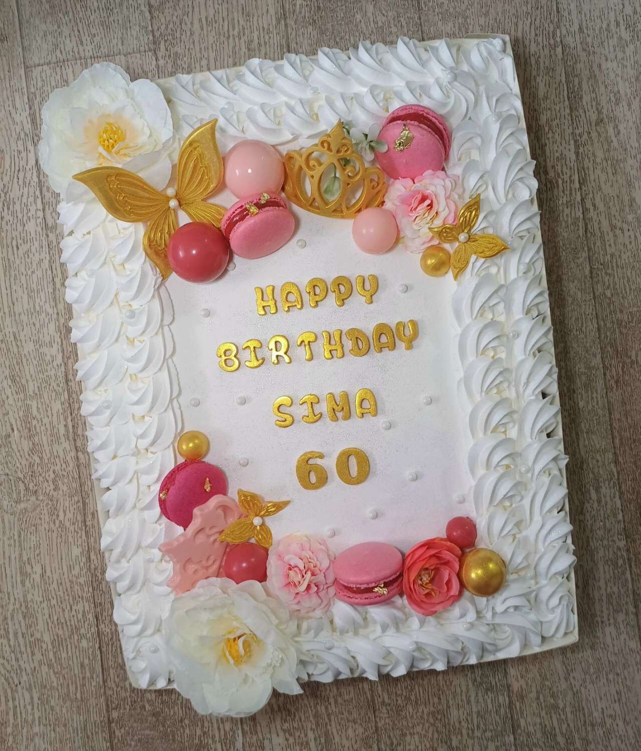 עוגת גן ללא דף סוכר לאמא לגיל 60