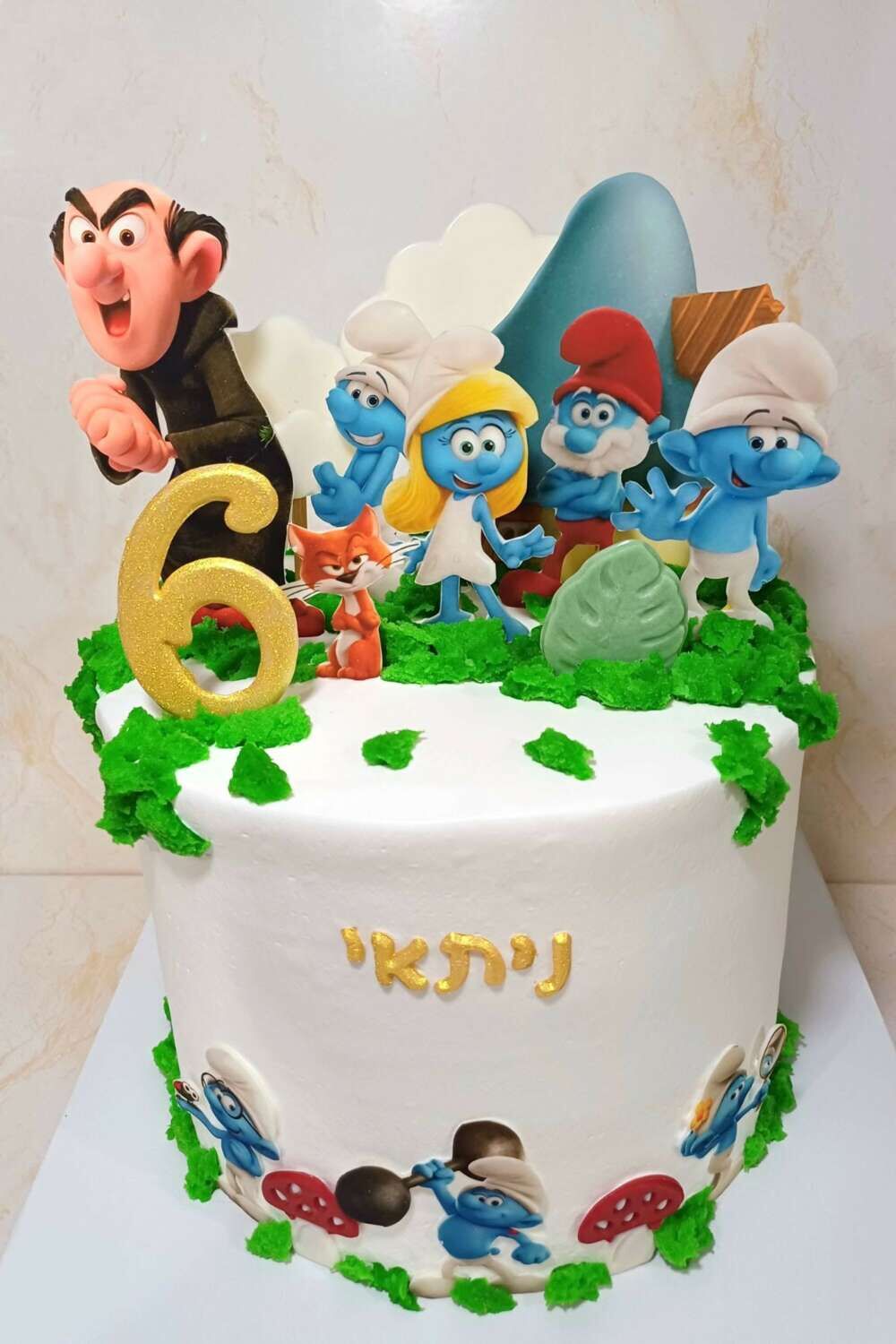 עוגת דרדסים מעוצבת דגם ניתאי