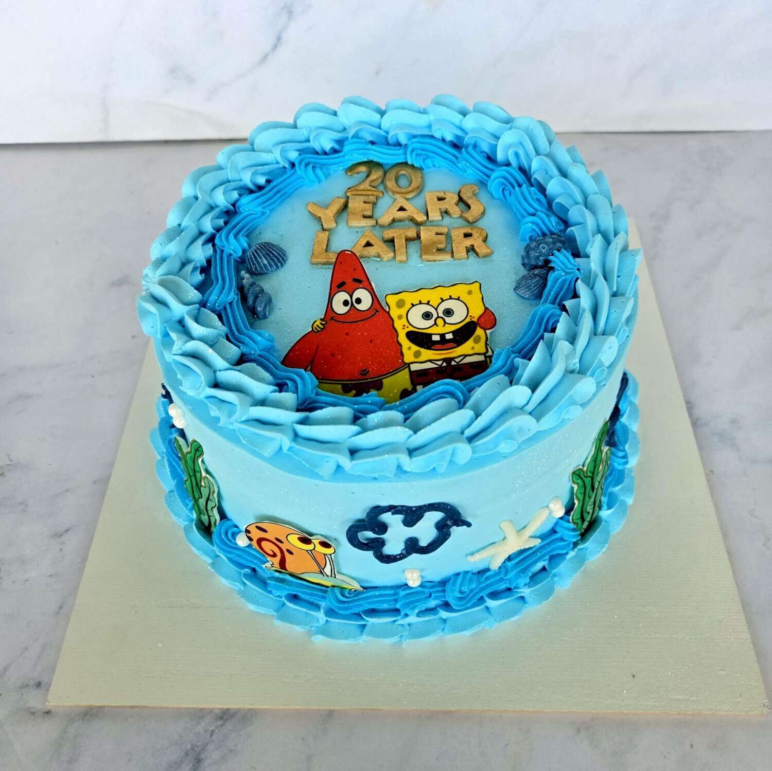 עוגה מעוצבת בוב ספוג