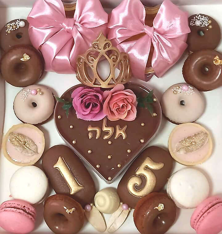 מארז מעודן אלגנטי שוקולדי