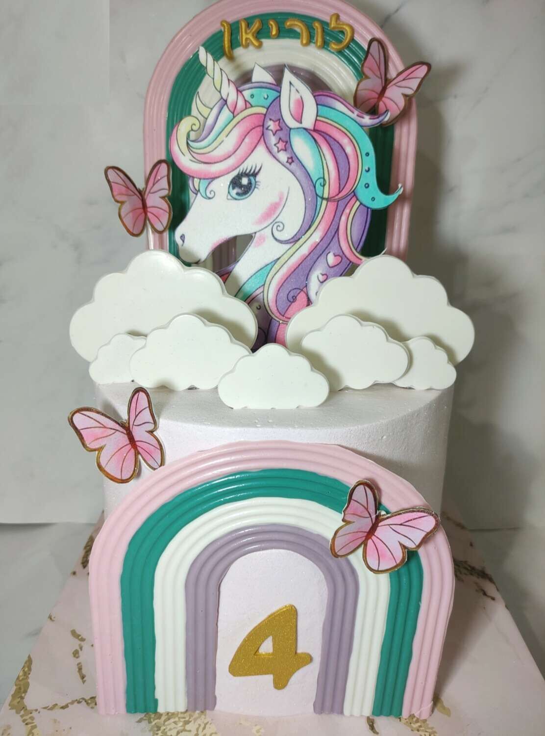 עוגת חד קרן קשתות