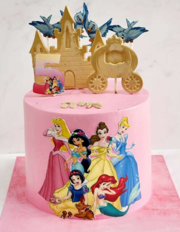 עוגה מעוצבת נסיכות