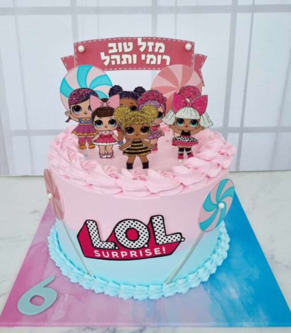 עוגה מעוצבת לול