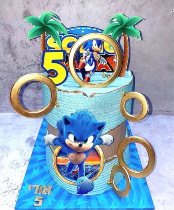 עוגת סוניק מקסימה