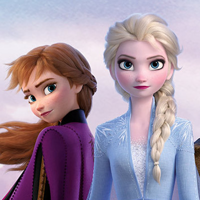 Elsa and Anna cakes