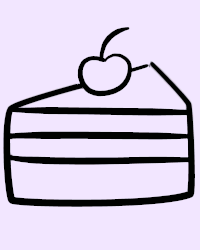 עוגה מעוצבת אלגנטית לאמא